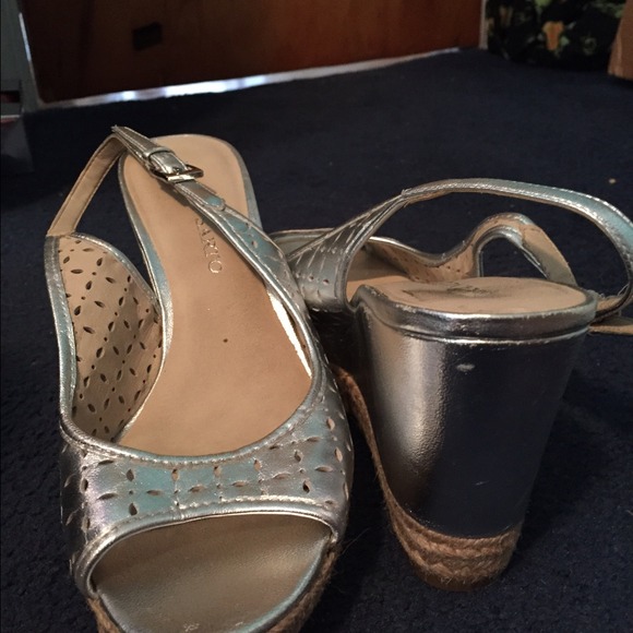 Silver wedges