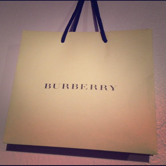 Burberry Paper Bag