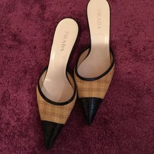 Bundle. Prada shoes. Dior shoes and scarf. Fanny