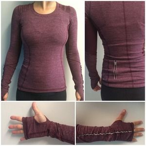 Longsleeve lululemon running shirt