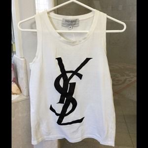 Yves Saint Laurent tank top