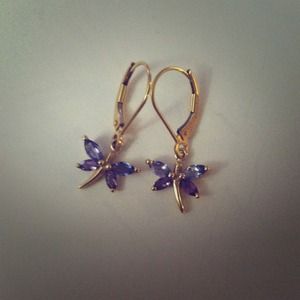 Dragonfly earrings