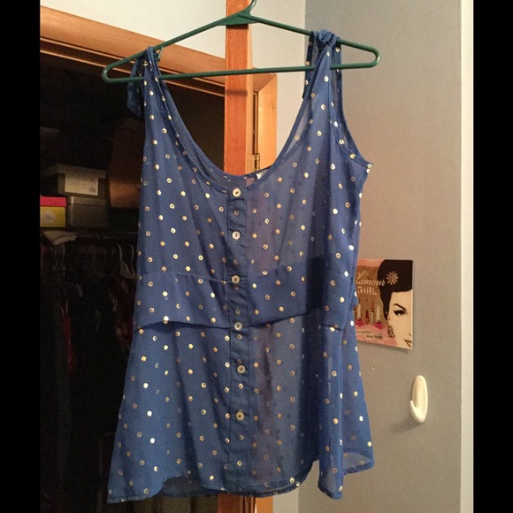 Polka dot tank