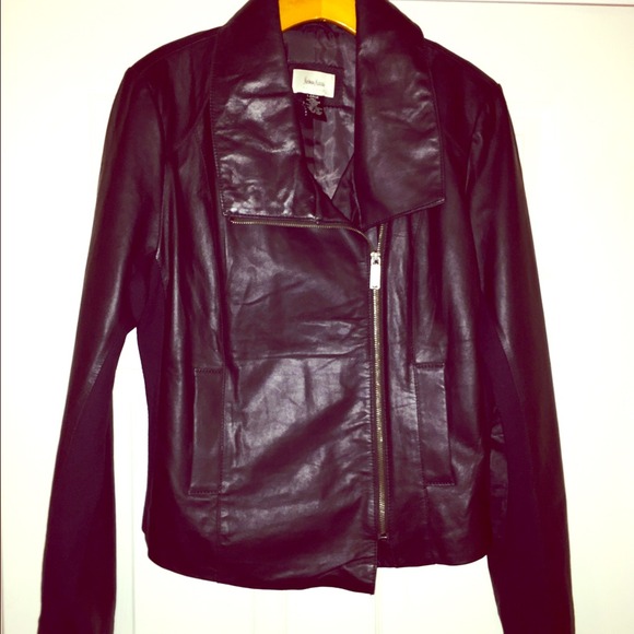 SOLD!!!'Neiman Marcus Real Leather Jacket Size L