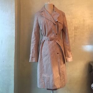 Beige BCBG trench coat