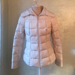 White puffer jacket