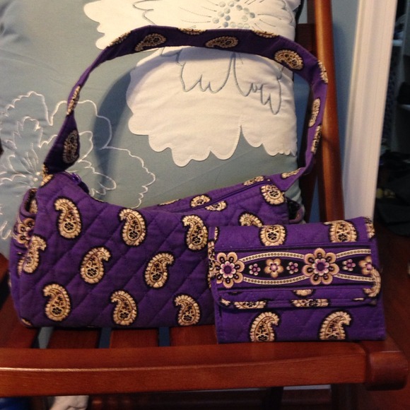 Vera Bradley small purse and wallet set