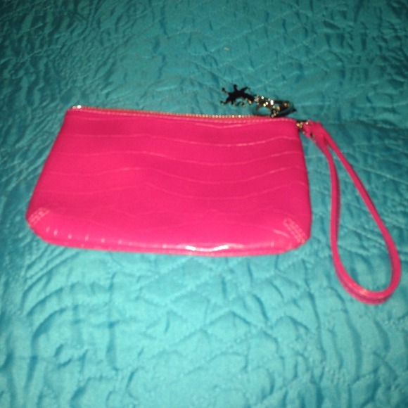 Pink clutch