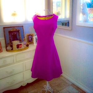 Fuschia Princess Cut Dress🍇