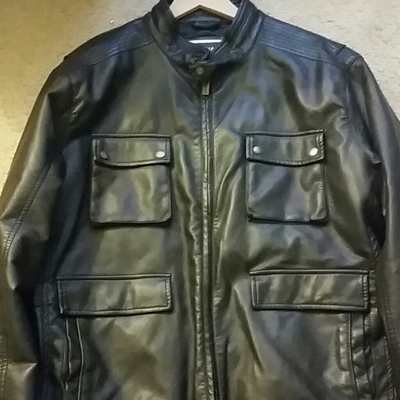 Mens Michael Kors Leather Jacket