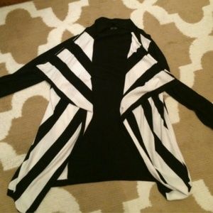 Open front  knit cardigan