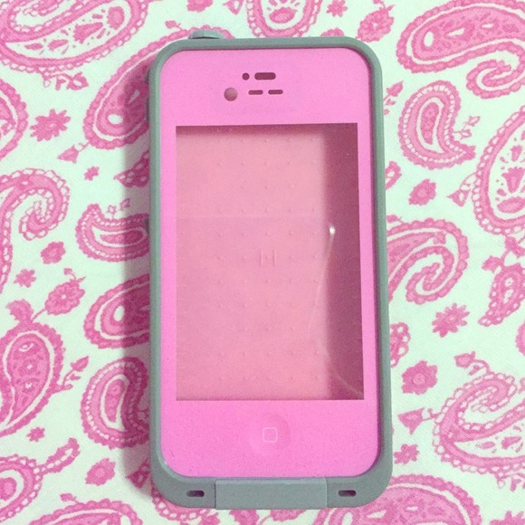 LifeProof Accessories - Pink & grey life proof iPhone 4/4s case