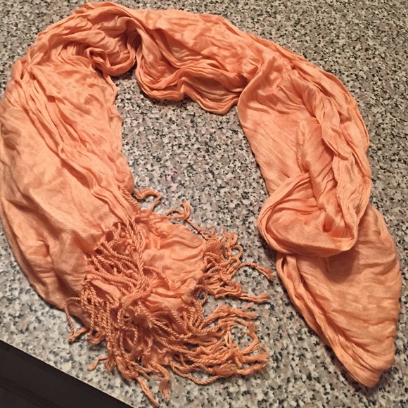 Orange scarf