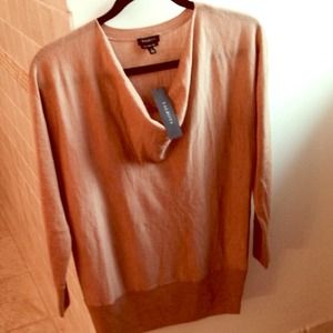 NWT Talbots tan long sleeve sweater