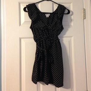 Motherhood maternity polka dot top