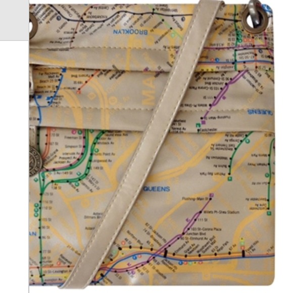 NYC Subway Line Crossbody Bag