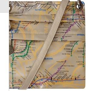 NYC Subway Line Crossbody Bag