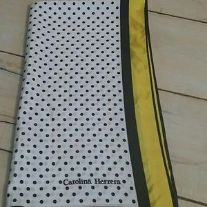 Carolina Herrera silk scarf