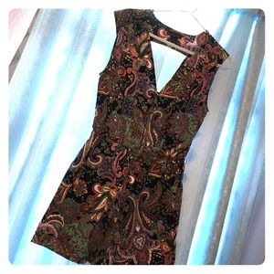 Material Girl paisley romper