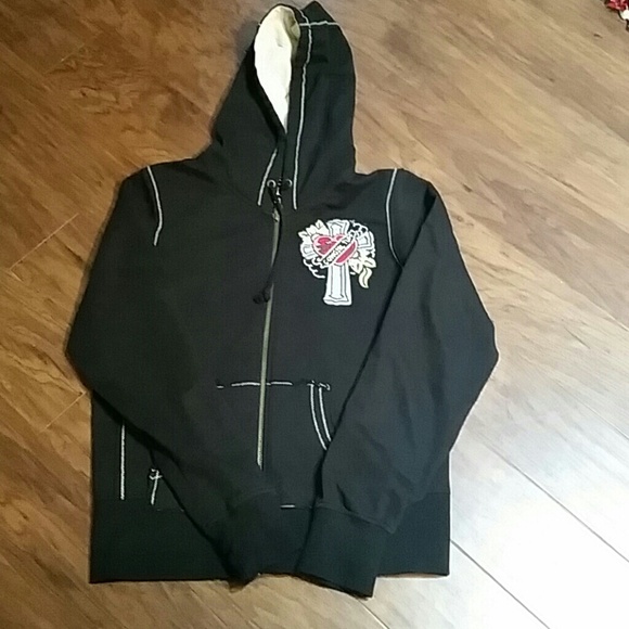 Zip front Cowgirl Tuff light hoodie