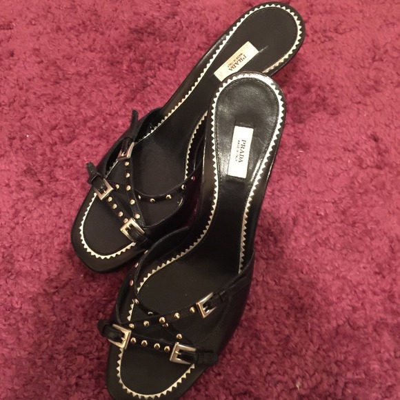Prada! Euro size 37.5. Wow!