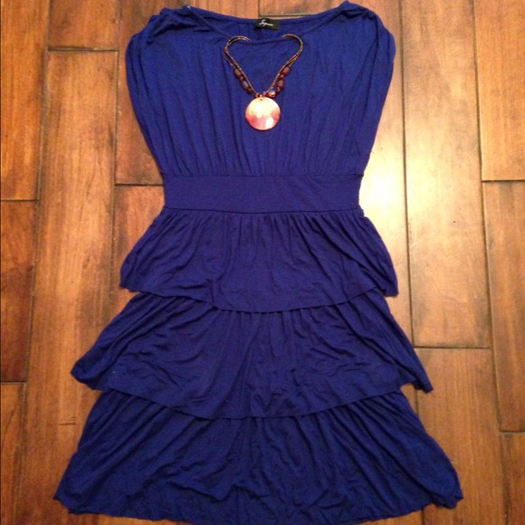 Ruffle Cotton Dress