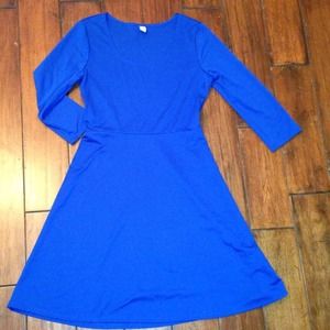 Royal Blue City Dress