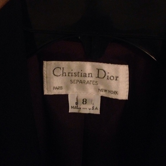 Vintage Christian Dior Blazer - Picture 2 of 4