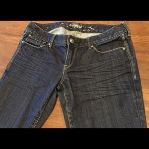 Express Barely Boot Jeans