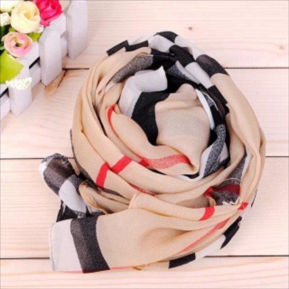 Accessories - Plaid Scarf