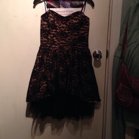 Lace black dress - Picture 1 of 4