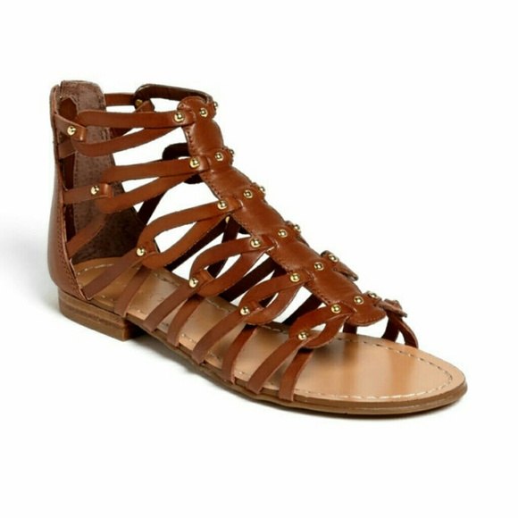 Ivanka Trump Leather Gladiator Sandals Sz 9.5