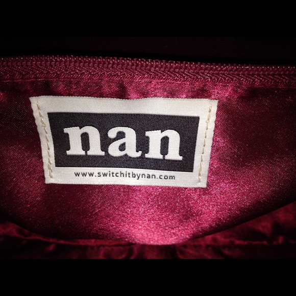 NAN Leather Fuchsia Satchel - Picture 3 of 4