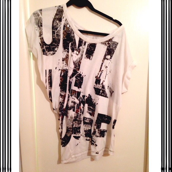 Miss Me Asymmetrical Top