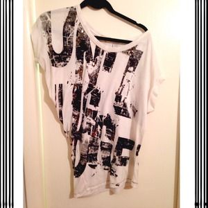 Miss Me Asymmetrical Top