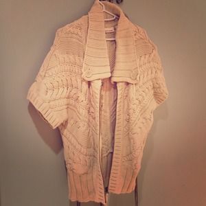 DKNY Chunky Cream Sweater