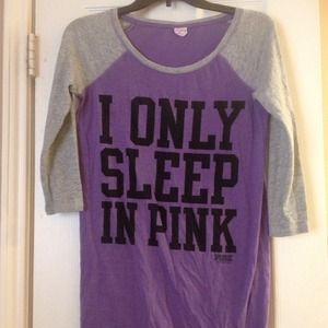 Pink night shirt