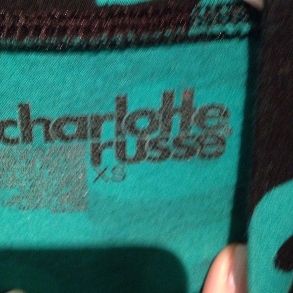 Black and teal leggings - Picture 3 of 3