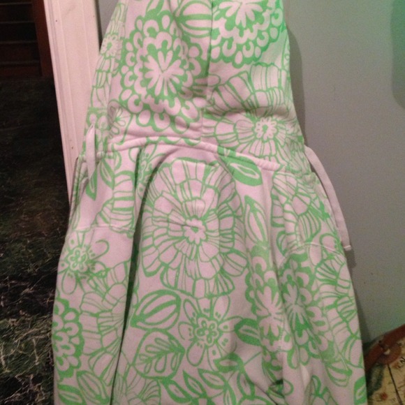 Lime green floral jacket - Picture 3 of 3