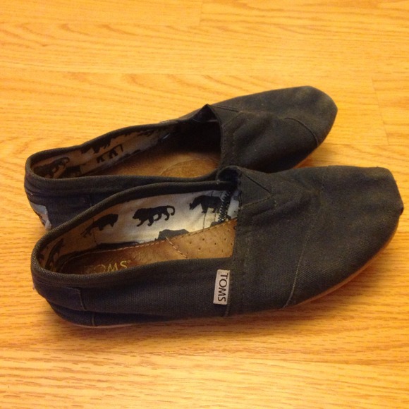 Navy Canvas Women's Classics Toms
