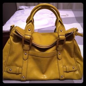 Yellow Nine West Handbag--price reduced!
