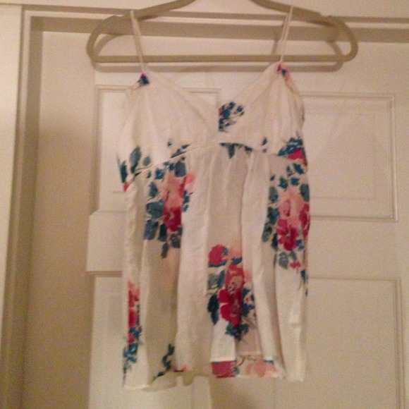 Spaghetti strap tank top