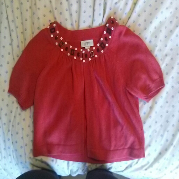 Burnt orange cardigan