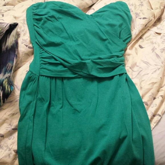 Teal Victoria secret bra top dress
