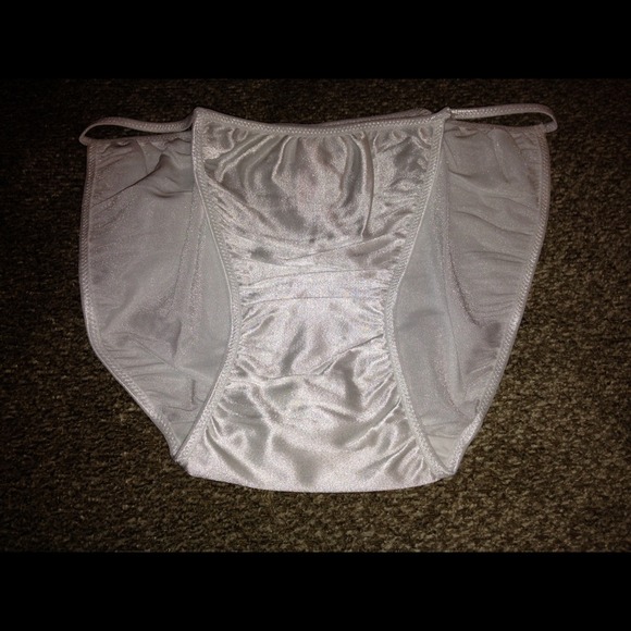 Vtg style just like VS Second Skin Satin pantie