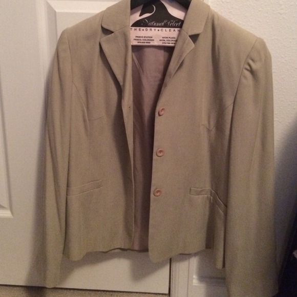 Tan Blazer - Picture 1 of 4