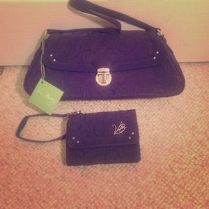 Vera Bradley Navy Petite should bag