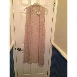 Long Knit Sweater Duster