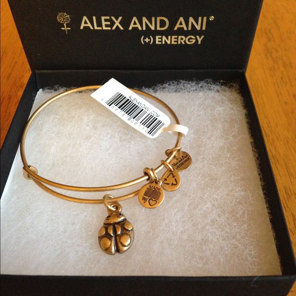 Alex and Ani Lady Bug Bracelet