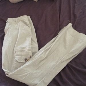 Columbia white cargo pants